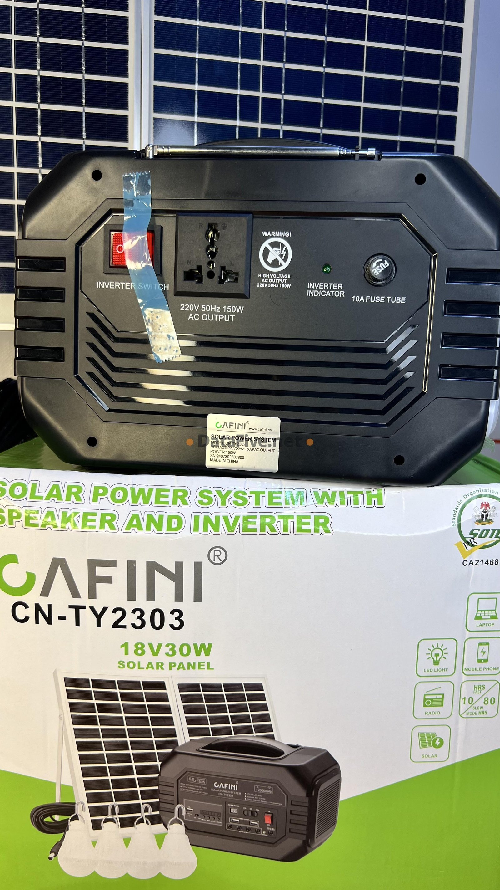 POWER STATION Cafini 150 W CN-TY2303