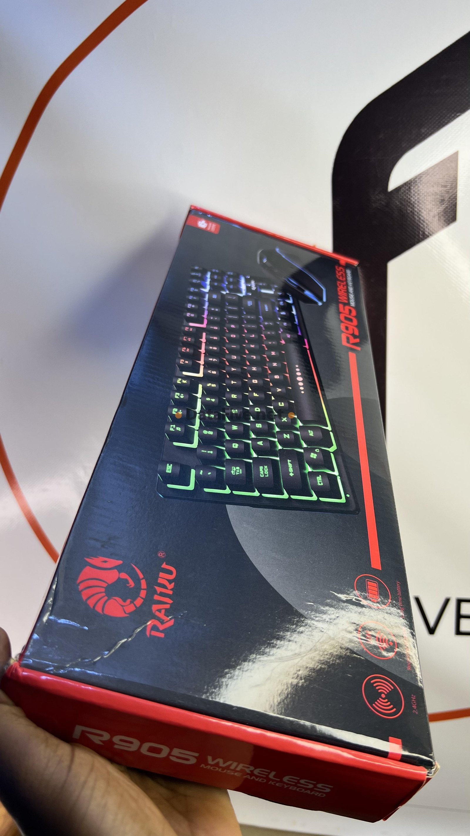 Clavier + Souris Sans Fil Gaming RAIKU R905