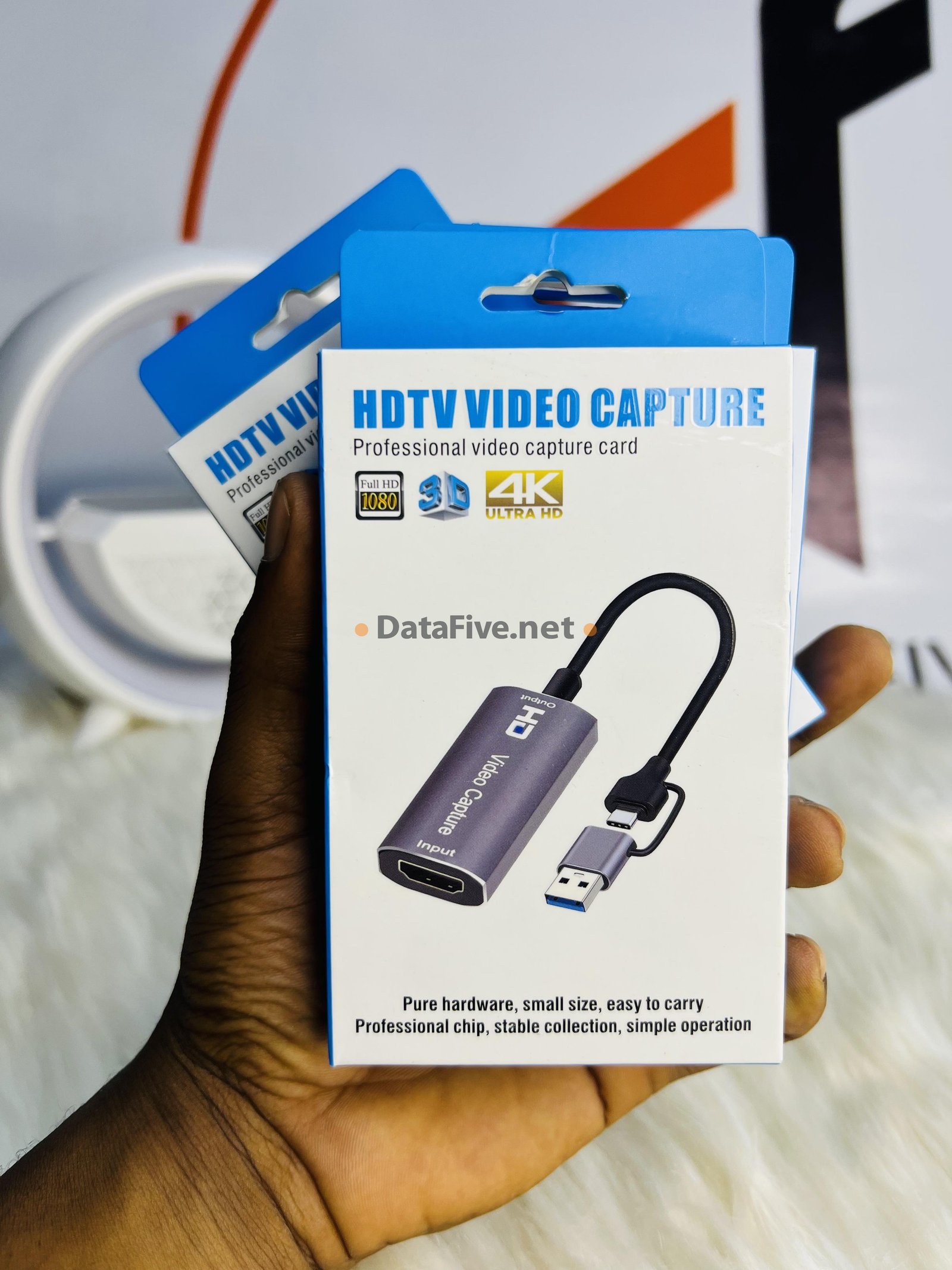 Adaptateur HDTV VIDEO CAPTURE Professional video capture card ( type C et USB )