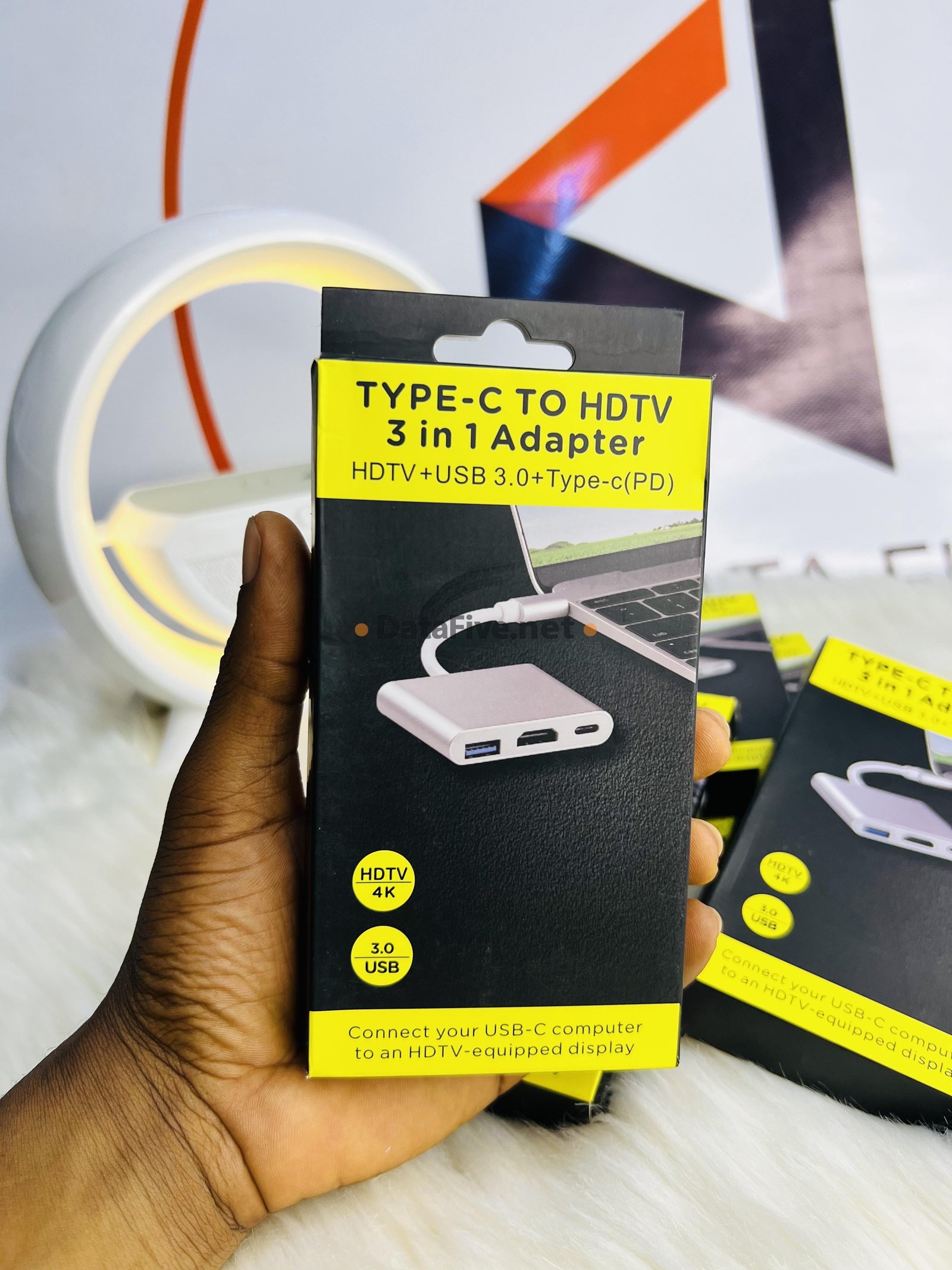 Adaptateur Type C 3 En 1