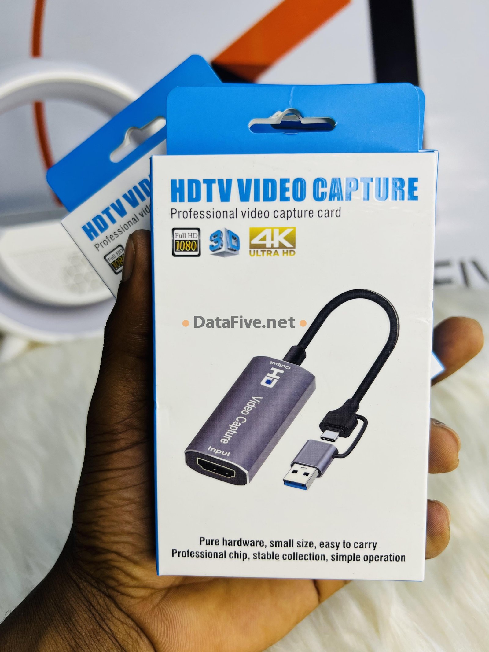 Adaptateur HDTV VIDEO CAPTURE Professional video capture card ( type C et USB )