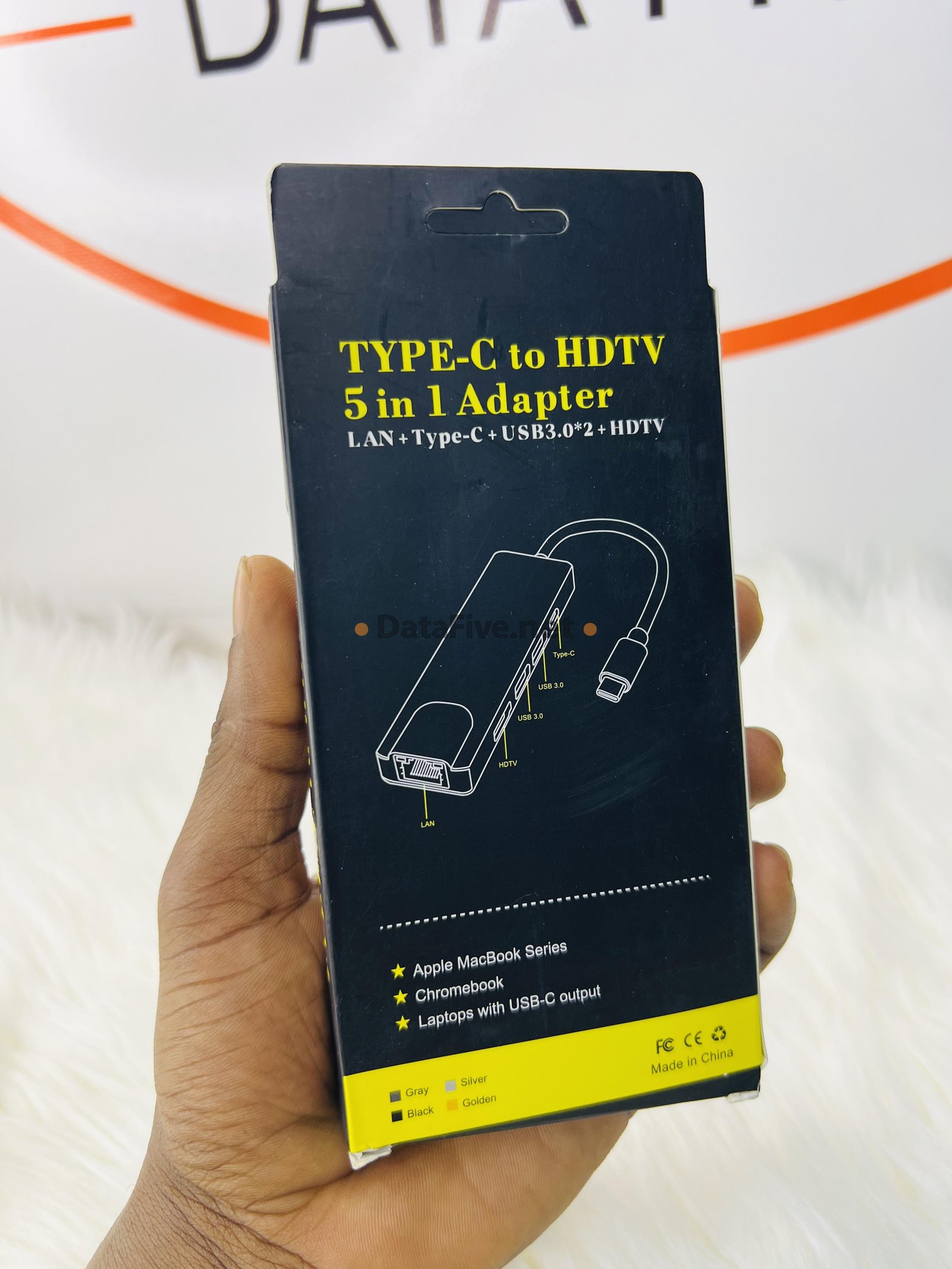 Adaptateur Type C 5 en 1