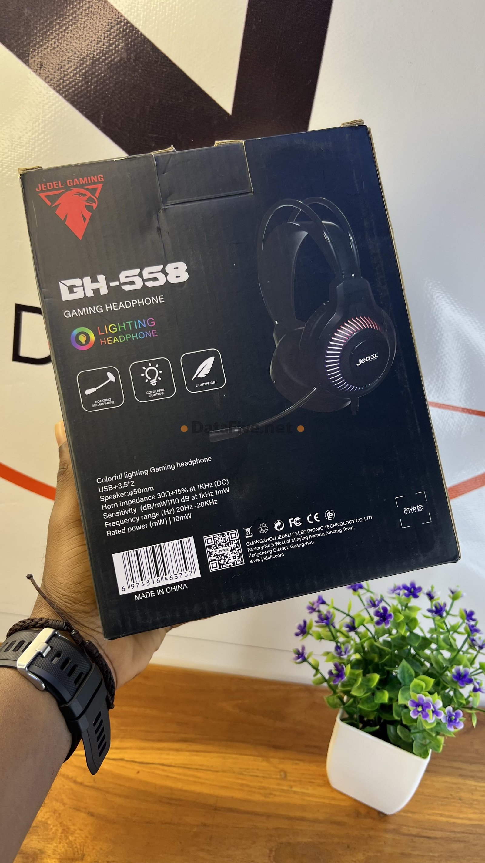 Casque Gaming Jedel GH-558 3.0 USB