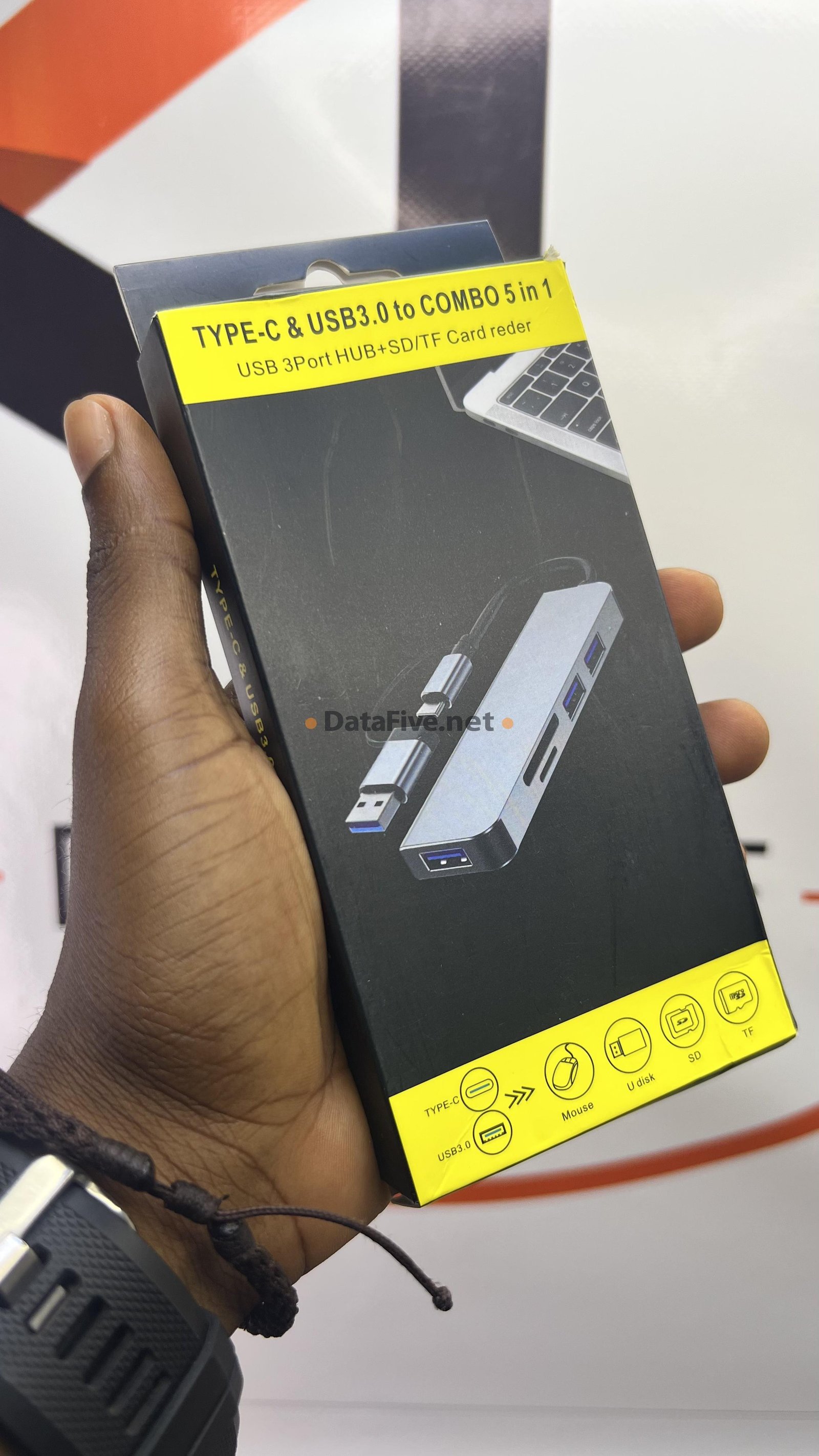 Adaptateur Type C / USB 5 en 1