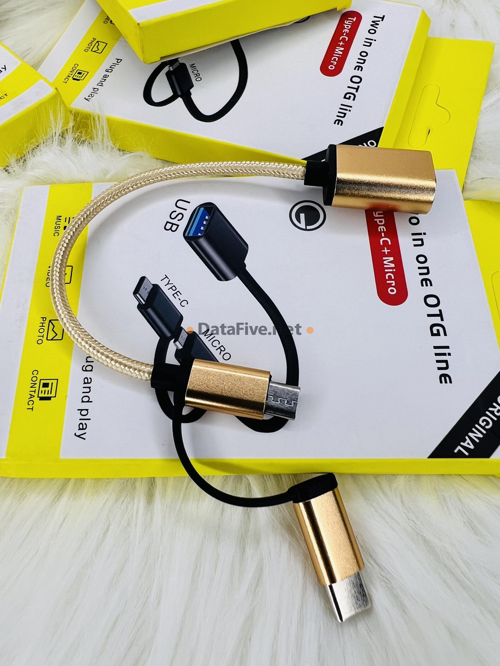Adaptateur OTG 2 en 1