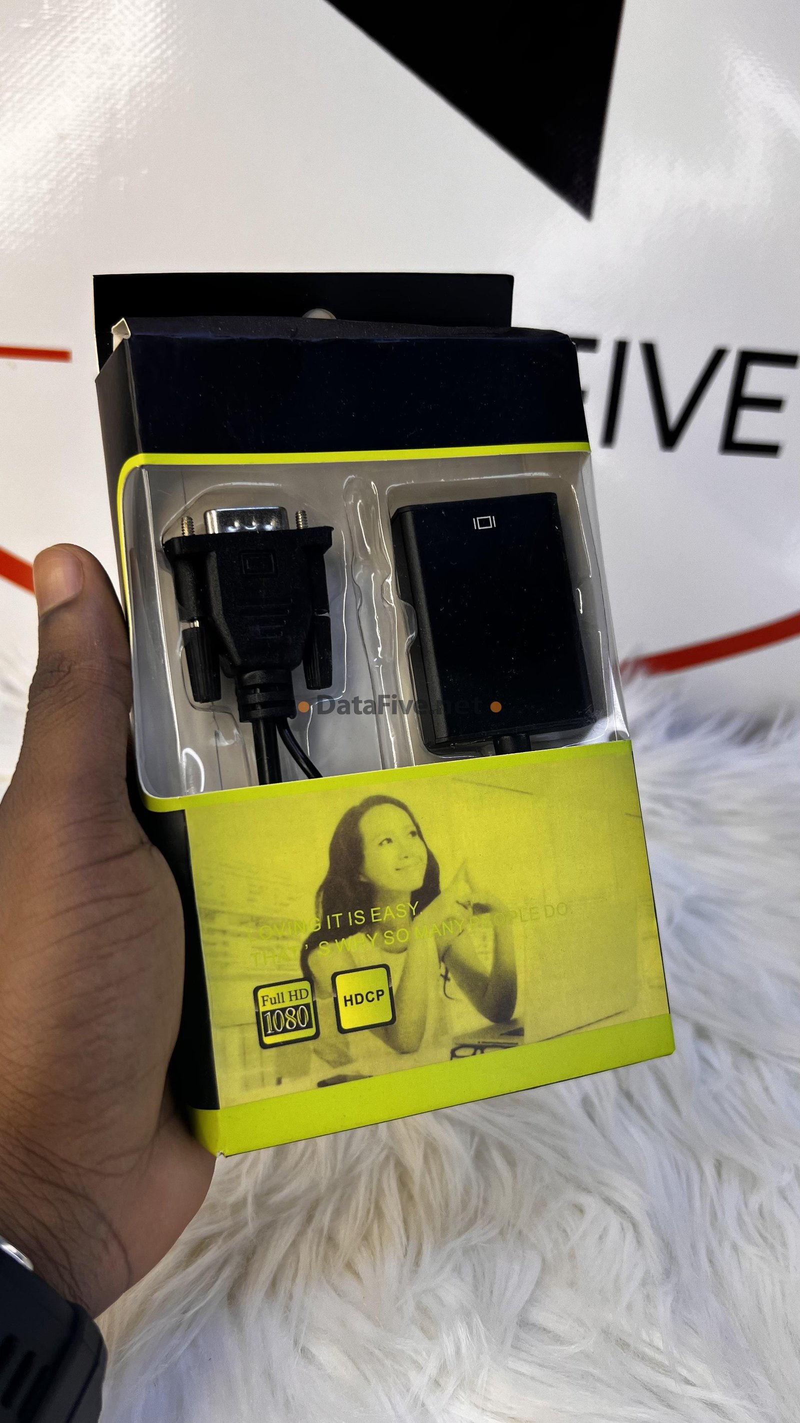 Adaptateur VGA male a HDMI Femelle (1080)