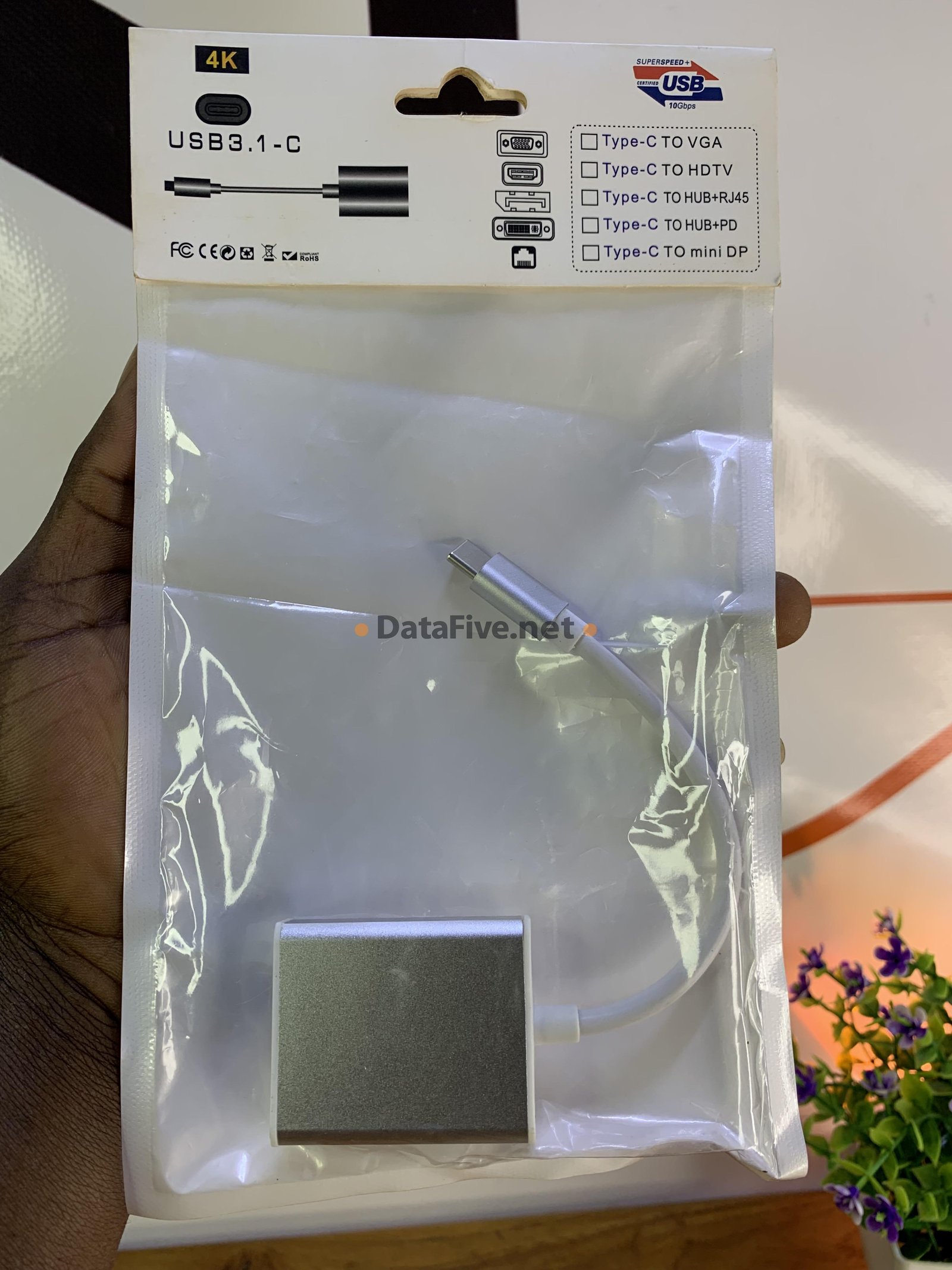 Adaptateur Type c à VGA