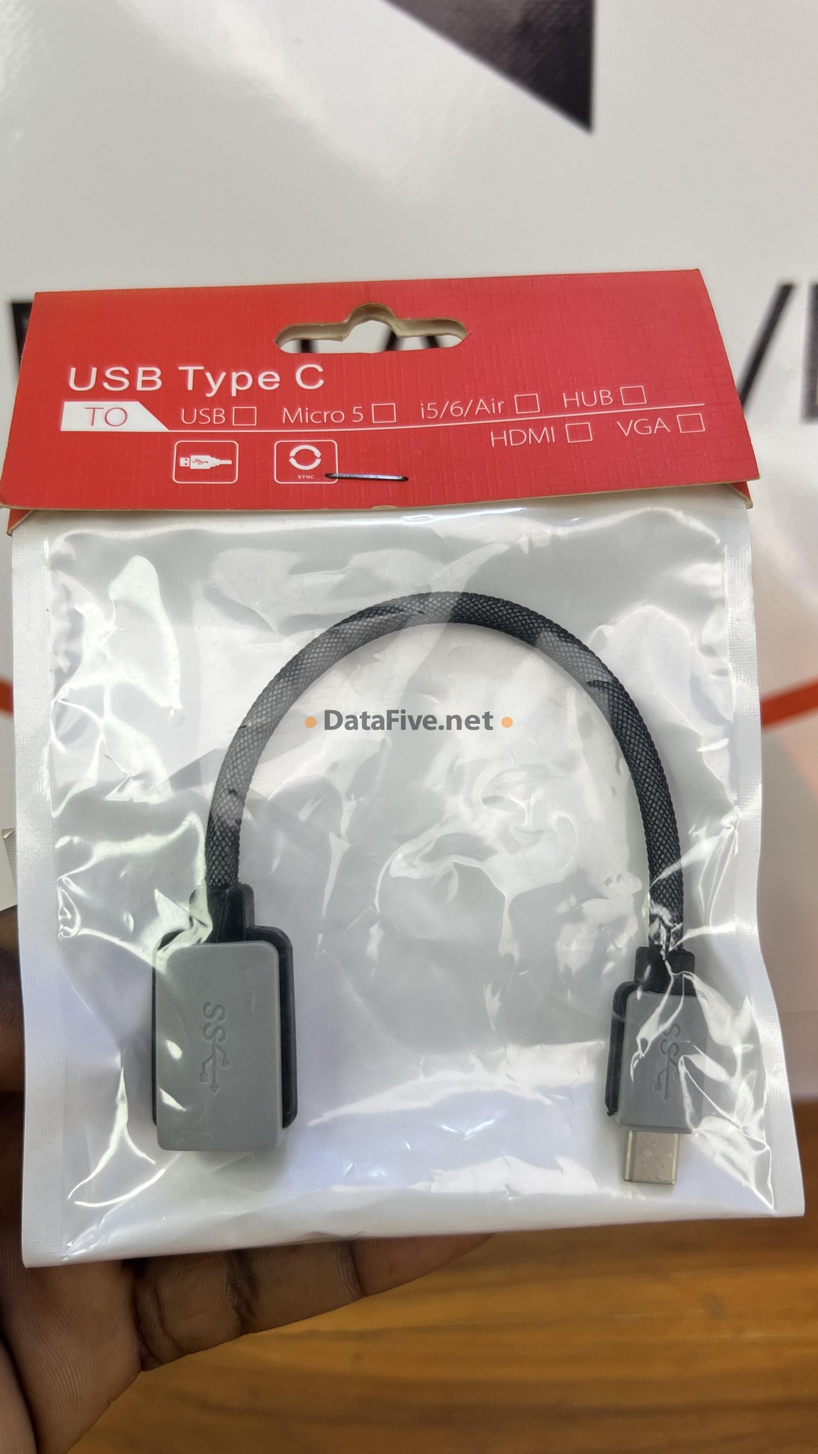 Adaptateur Type C à USB